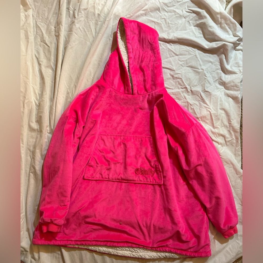 Hot Pink Comfy Hoodie